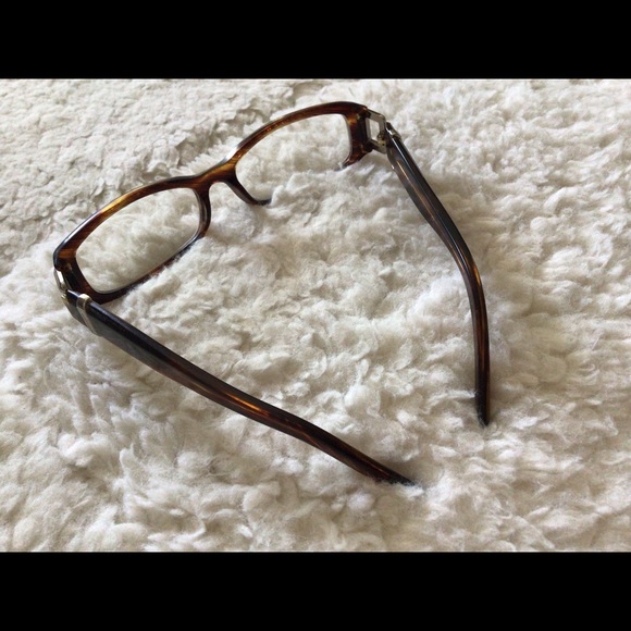 Burberry Tortoise Rectangle Frame Eyewear Made in Italy - Picture 8 of 12